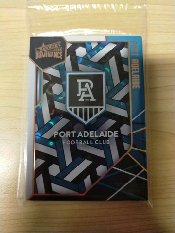 2020 AFL Select Dominance Holographic Parallel Team Set Port Adelaide