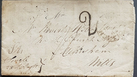 NSW 1818 convict letter. A sensational item with extensive research.