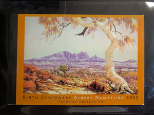 Australia Albert Namatjira Aboriginal artist Prestige stamp Booklet