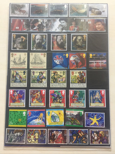 GB Great Britain 1992 Royal Mail Stamp Collectors Pack. Includes Years Issues.