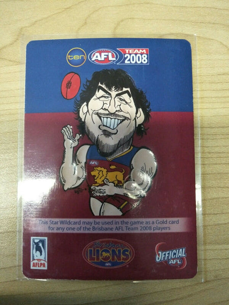 2008 Teamcoach Star Wildcard Nigel Lappin Brisbane Lions SW-02