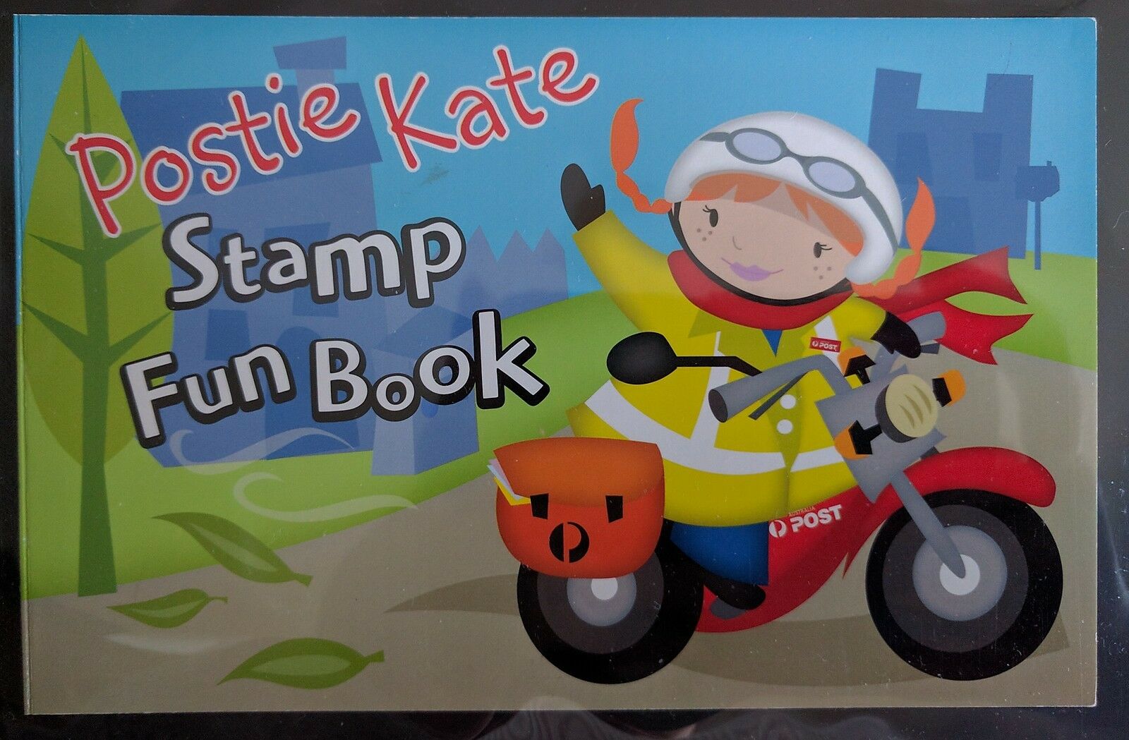 Australia Postie Kate Prestige Stamp Booklet PB109 motorbike postman