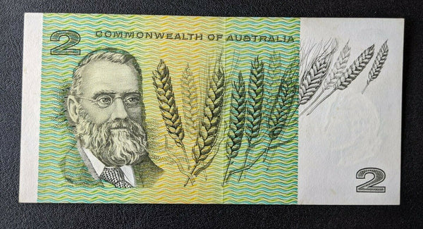 Australia 1966 $2 Commonwealth Of Australia Coombs/Wilson Banknote aUnc FAA