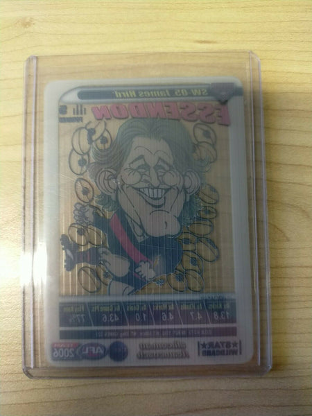 2006 Teamcoach Star Wildcard James Hird Essendon Football Background