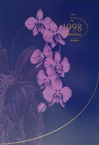 Australia Post 1998 Year Album. This book contains all the different simplified stamps issued in that year.
