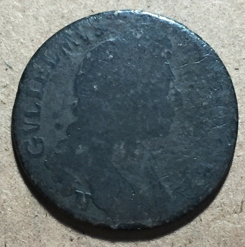 Great Britain UK Coin 1690s William III Shilling. Poor Condition But Cheap.