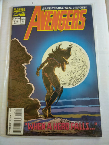 Marvel 1994 October No.379 The Avengers Comic SEALED IN ORIGINAL PACKAGING