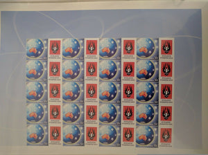 Adelaide Stampex SES 2003 50c Stamp Sheet