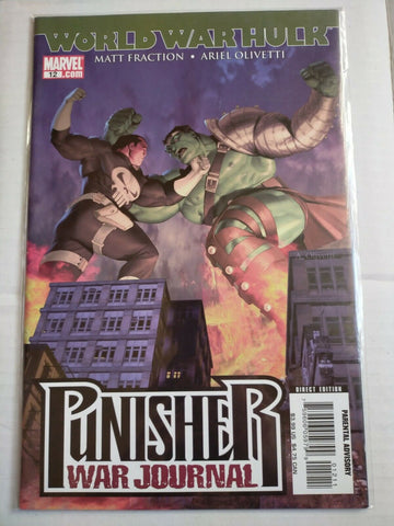 Marvel Comic Book World War Hulk The Punisher War Journal No.12