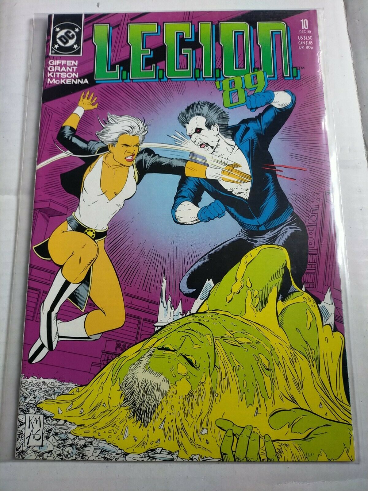 DC 1989 December #10 L.E.G.I.O.N '89 Comic