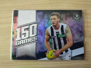 2020 Select Prestige Milestones Jordan Roughead Collingwood No. 158/200