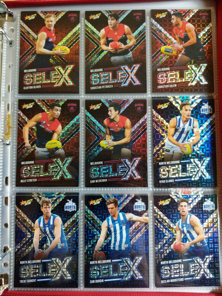 2018 AFL Select Footy Stars SELEX cards x111 FULL COMPLETE SET ALL TEAMS