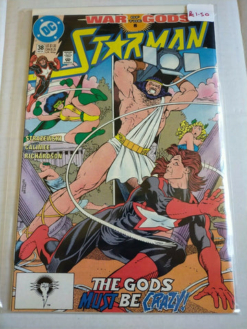 DC 1991 September No.38 Starman War of the Gods 5 Comic