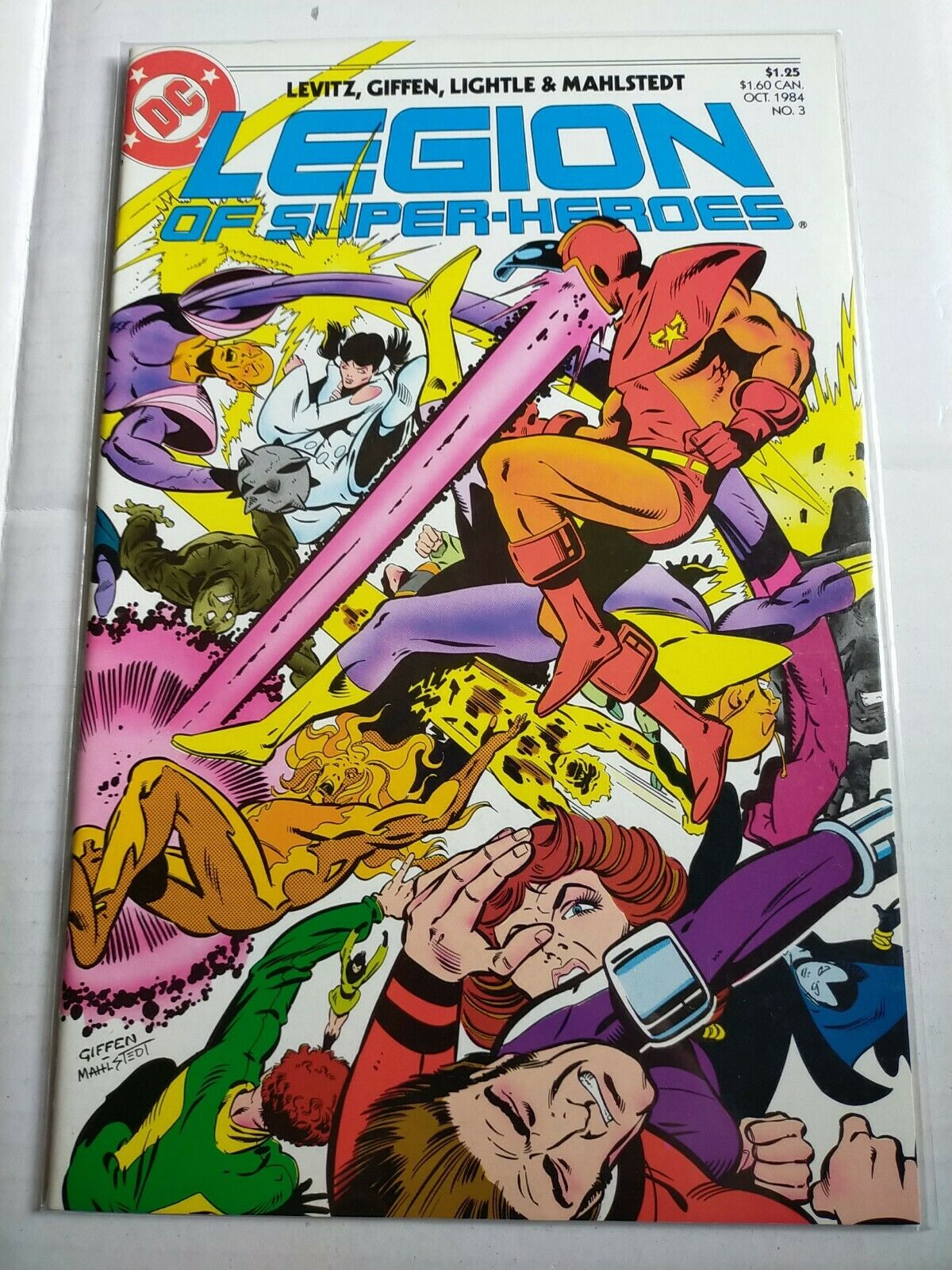 DC 1984 October #3 Legion of Superheroes Comic