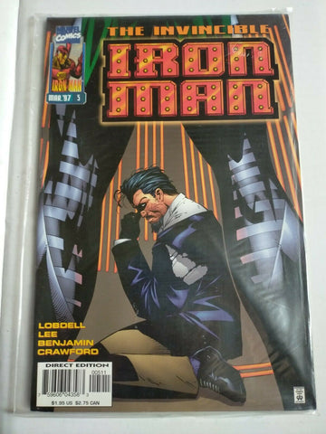 Marvel Comic Book The Invincible Iron Man No.5 Mar 1997 IN ORIGINAL PACKAGING