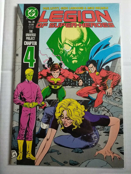 DC 1987 June #35 Legion of Superheroes Comic