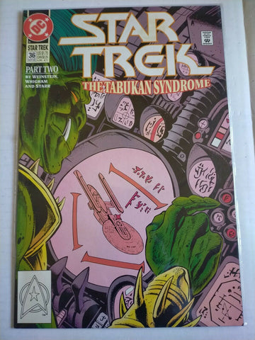DC 36 Late September 1992 Star Trek The Tabukan Syndrome Part Two Comic