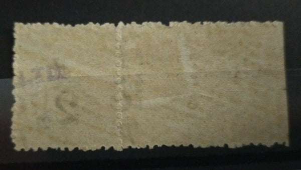 Tasmania Australian States SG 168a 1891 2½d on 9d Blue inverted Surcharge Error