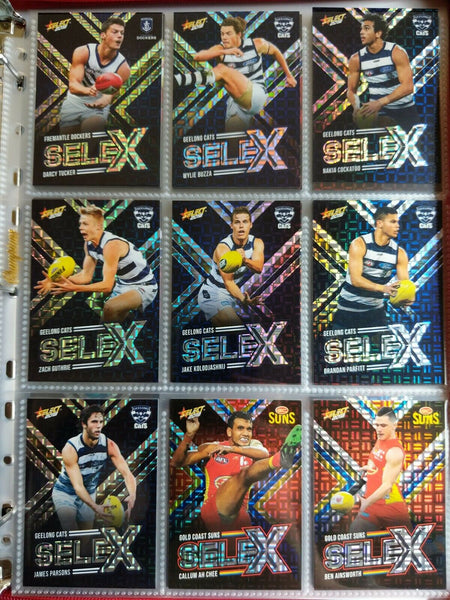 2018 AFL Select Footy Stars SELEX cards x111 FULL COMPLETE SET ALL TEAMS
