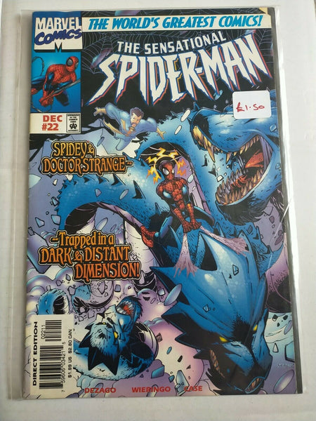 Marvel 1997 December #22 The Sensational Spider-Man Comic