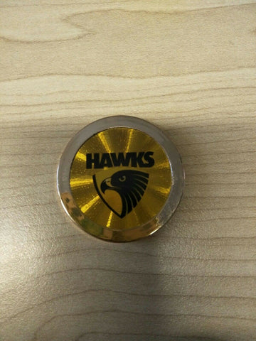 2007 AFL Topps Chipz Gold Team Logo Hawthorn Hawks RARE