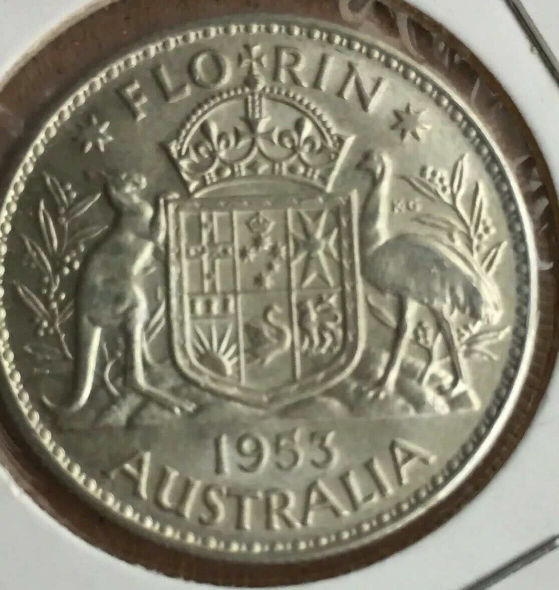Australia 1953 Florin Uncirculated