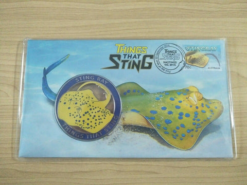 2014 Australian Things That Sting Stingray Limited Edition Medallion 4138/4500