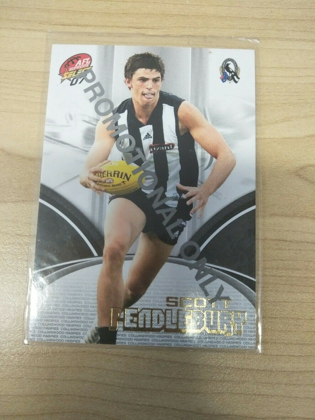 2007 Select AFL Supreme Promotional Card Scott Pendlebury Collingwood