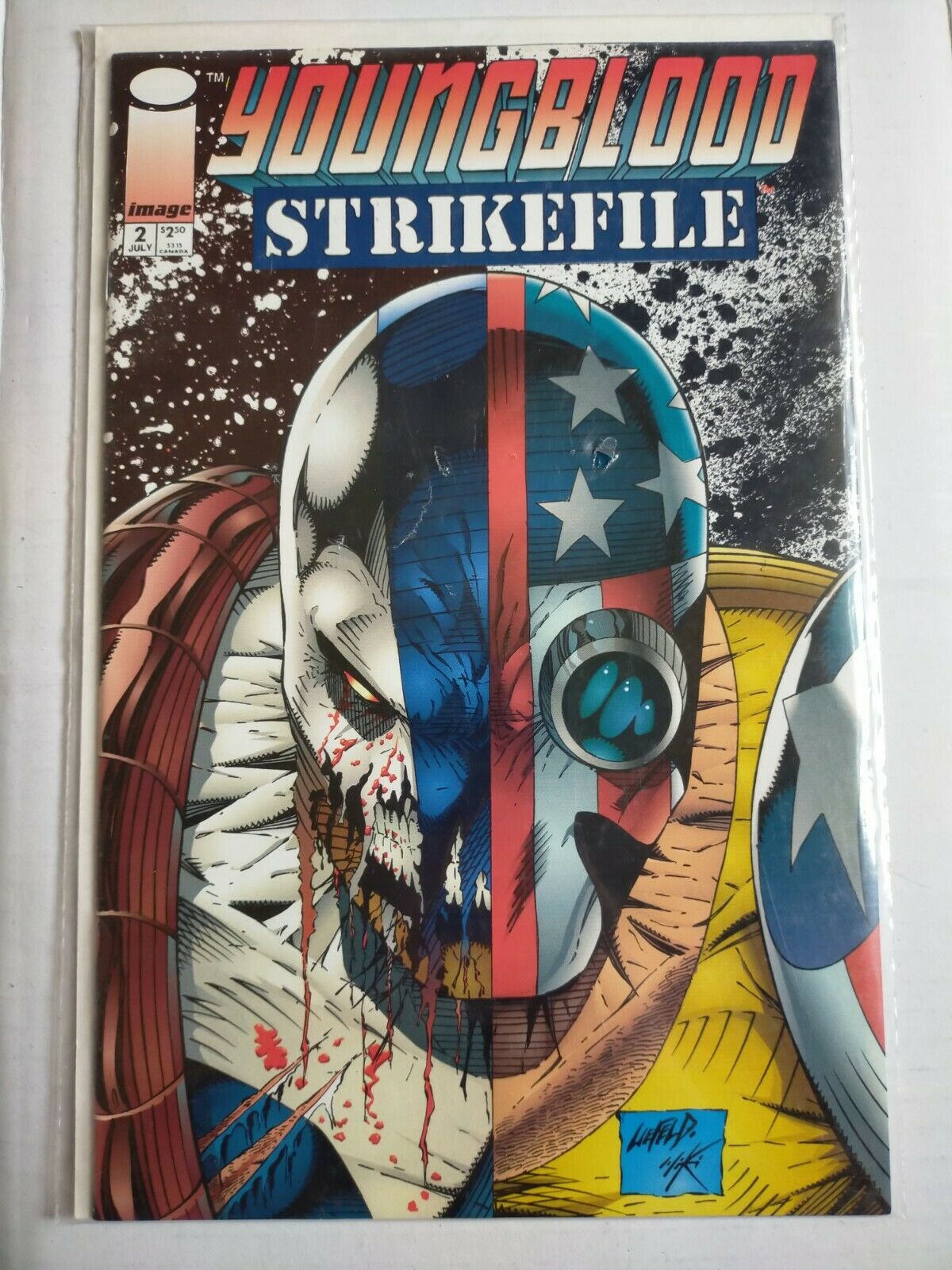 Image Comic Book Youngblood Strikefile No.2 July