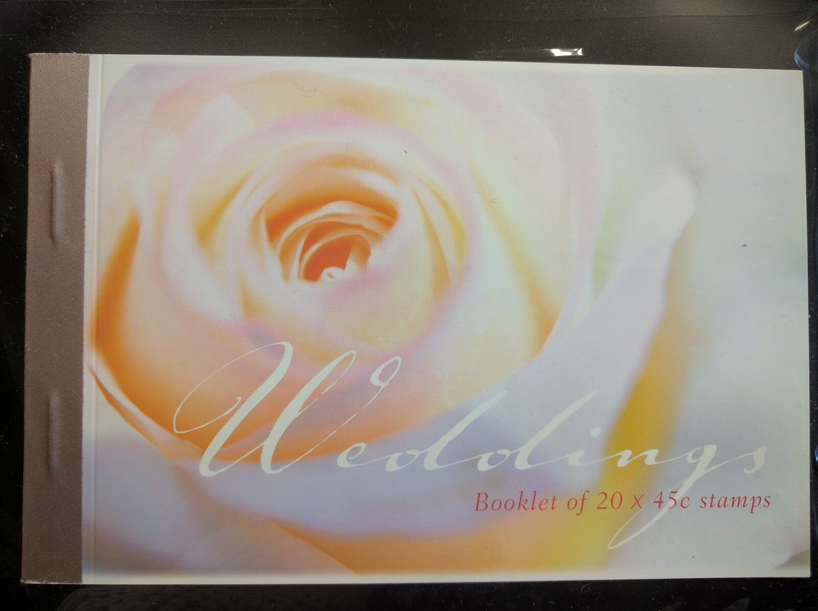 Australia Weddings Prestige Stamp Booklet flowers