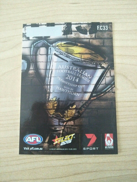 2015 Select AFL Promotional Card Will Langford Hawthorn