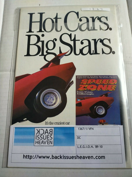 DC 1989 December #10 L.E.G.I.O.N '89 Comic