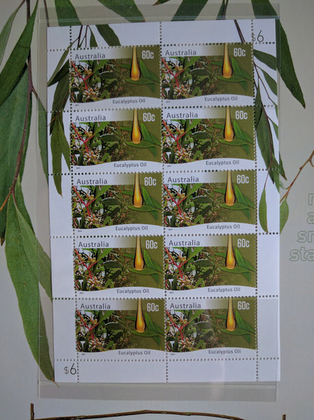 Australia Post Farming Australia Native Plants Eucalyptus Scented Stamp Pack