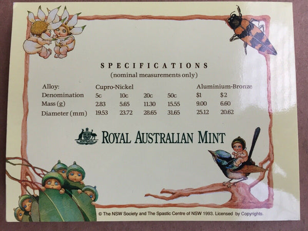 Australia 1993 Royal Australian Mint Uncirculated Baby Set