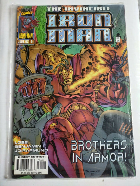 Marvel Comic Book The Invincible Iron Man No.9 July 1997 IN ORIGINAL PACKAGING