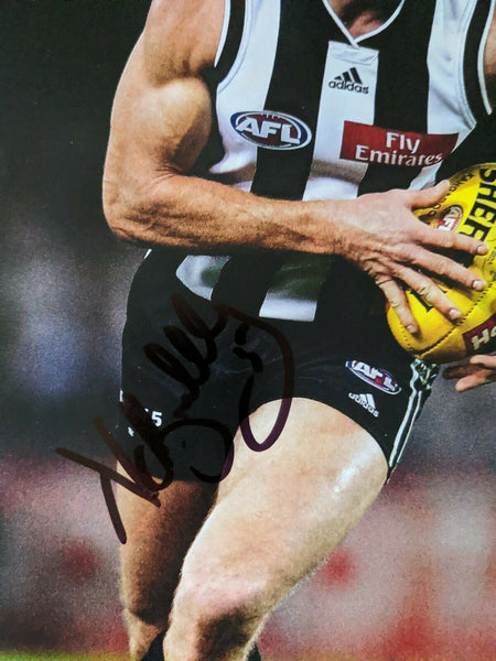 Collingwood Football Club Nathan Buckley Picture Hand Signed