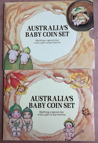Australia 1994 Royal Australian Mint Uncirculated Baby Set. With Rare 50c Wide Date.