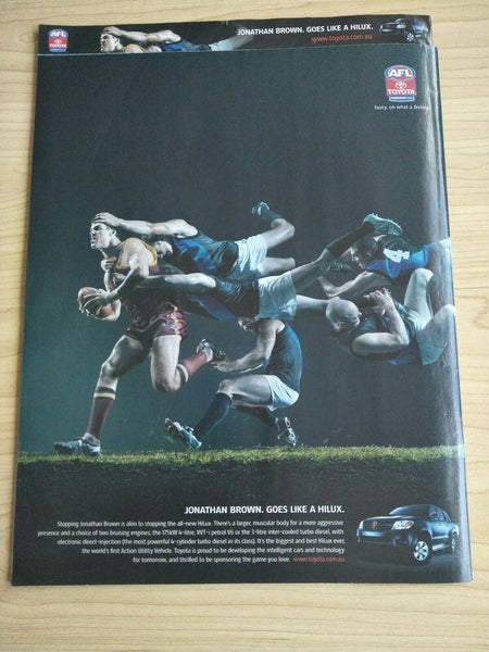 2005 July 29-31 Round 18 AFL Football Record Collingwood v Fremantle