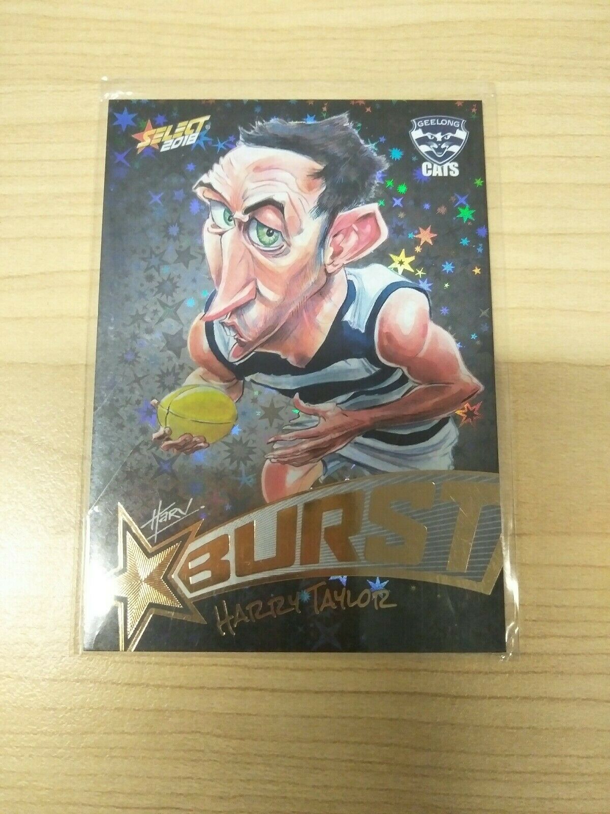 Select 2018 Black Starburst Harry Taylor Geelong No. 26/600