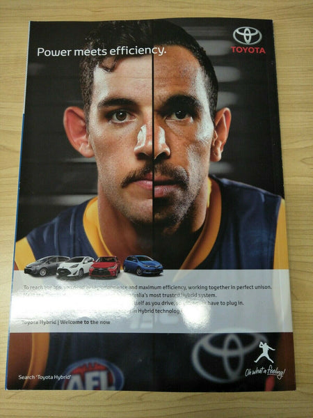 2017 AFL Football Record 1st Qualifying Final Port Adelaide v West Coast
