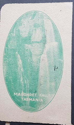 Australia Letter card 1½d KGV Margaret Falls Tasmania LC 51 (73) Rare scene
