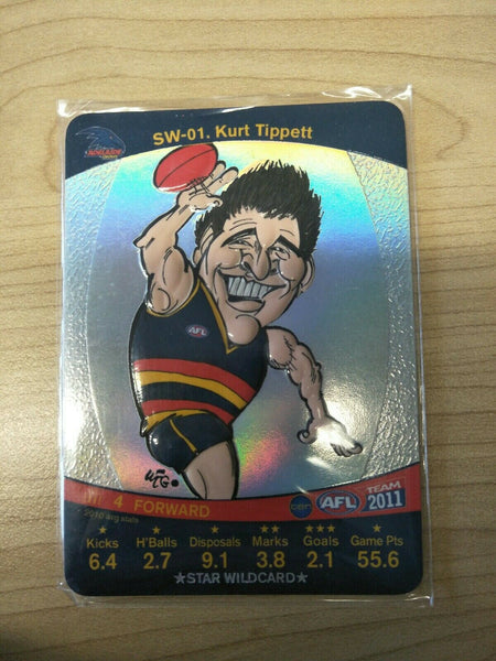 2011 Teamcoach Star Wildcard Kurt Tippett Adelaide Crows SW-01