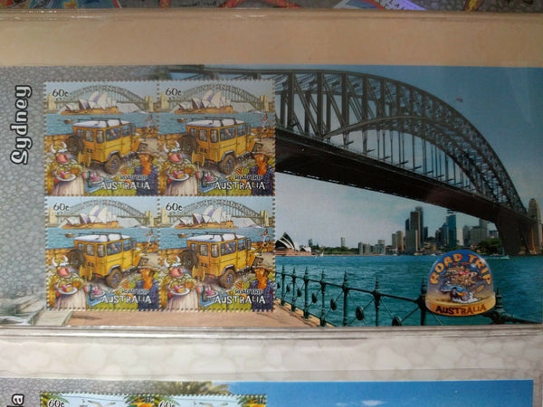 Road Trip Minisheet Collection 2013 Limited Edition only 200 issued