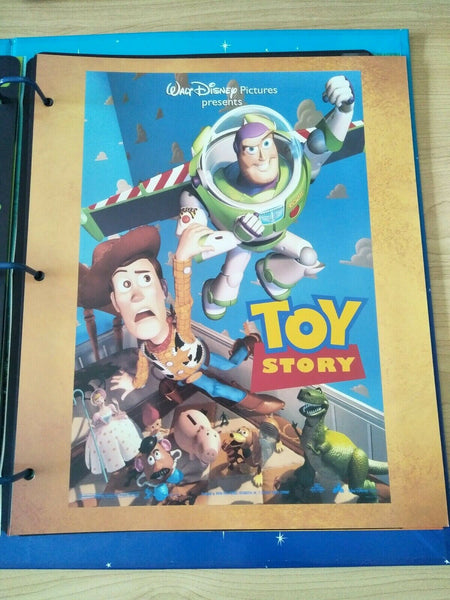 Disney Pixar Souvenir Stamp Album With Stamps 50c