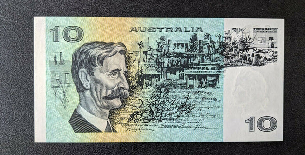R306a Australia $10 Banknote Knight/Wheeler Centre Thread  TGH245908