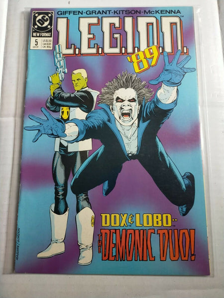 DC 1989 June #5 L.E.G.I.O.N '89 Comic