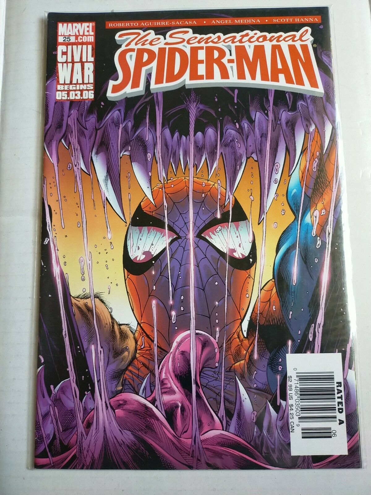 Marvel 2006 #25 The Sensational Spider-Man Comic