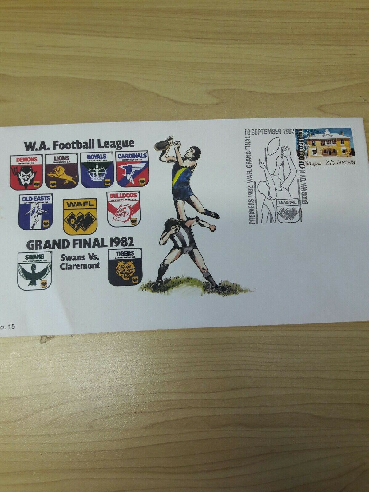 Vfl Grand Final 1982 Cover