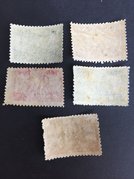 Thailand 1942-3 Airmail Set of 5 Mint Siriwong 302-6 SG302-6