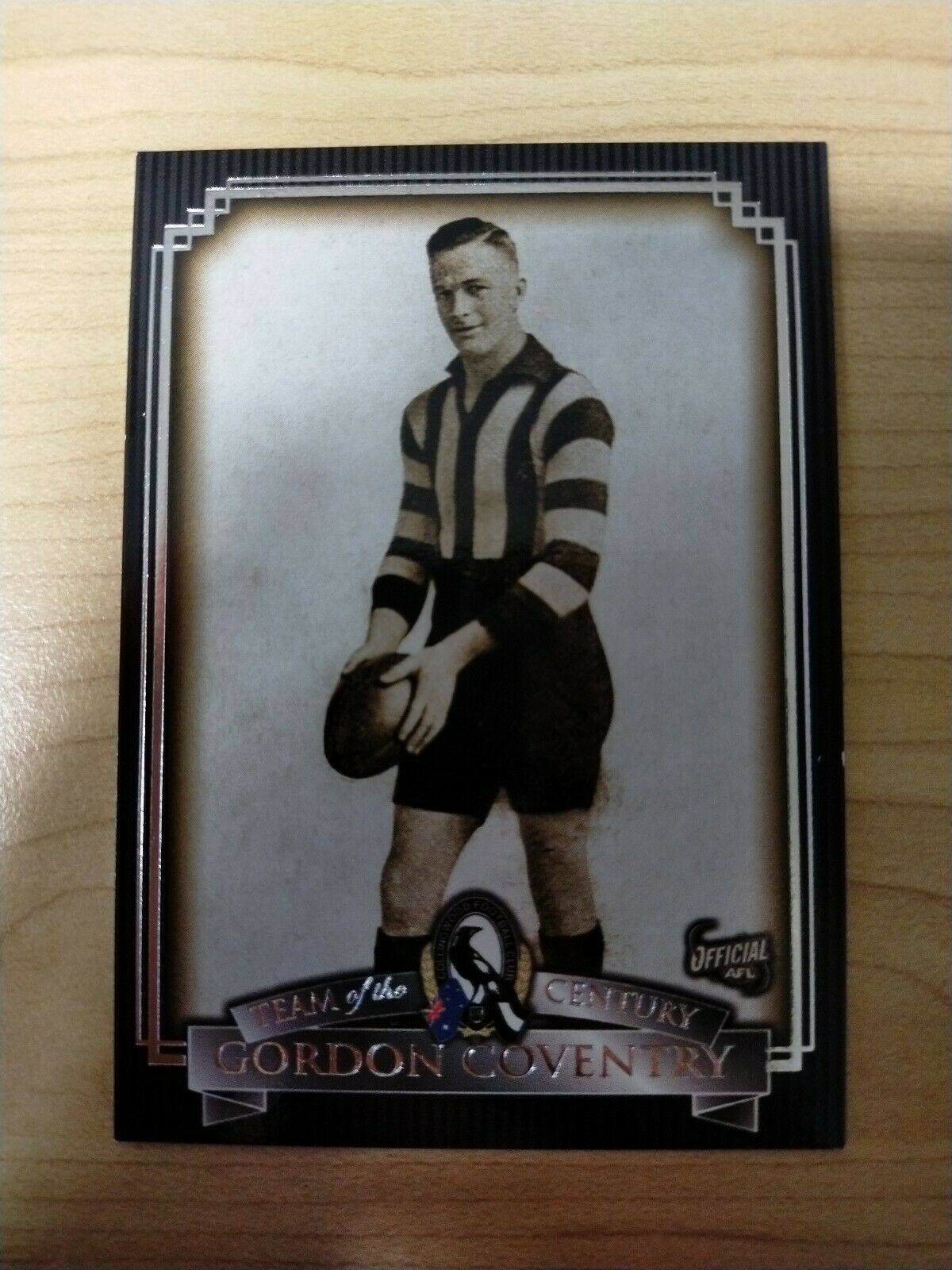 Select ESP Official AFL Collingwood Team Of The Century Gordon Coventry (20)